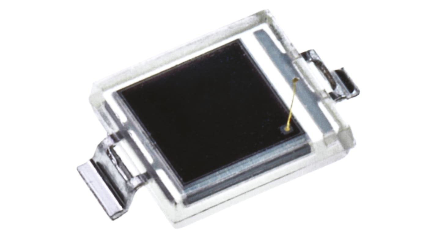 Fotodiodo  de silicio Osram Opto, IR + luz visible, λ sensibilidad máx. 850nm, mont. superficial, encapsulado DIP de 2