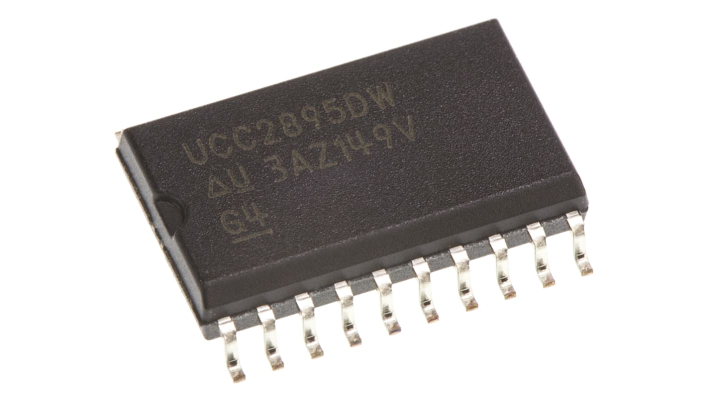 PWM vezérlő UCC2895DW 4-kimenet, 16,5 V, 1 MHz, 20-tüskés, SOIC