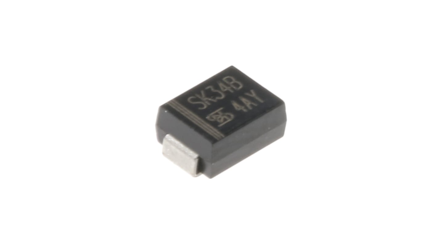 Taiwan SMD Schottky Diode, 40V / 3A, 2-Pin DO-214AA (SMB)