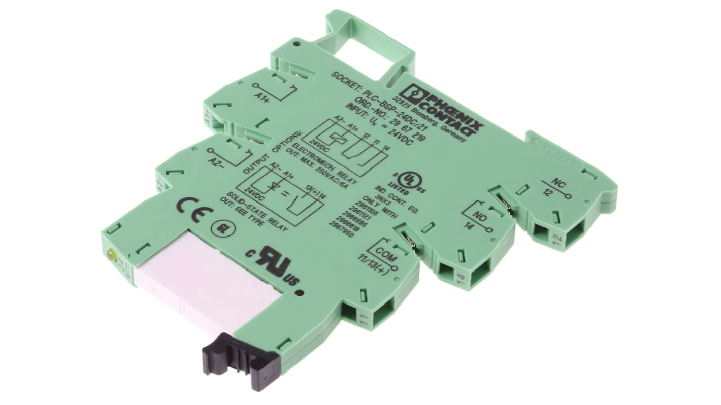 Phoenix Contact VARIOFACE Series Interface Relay Module, DIN Rail Mount, SPDT