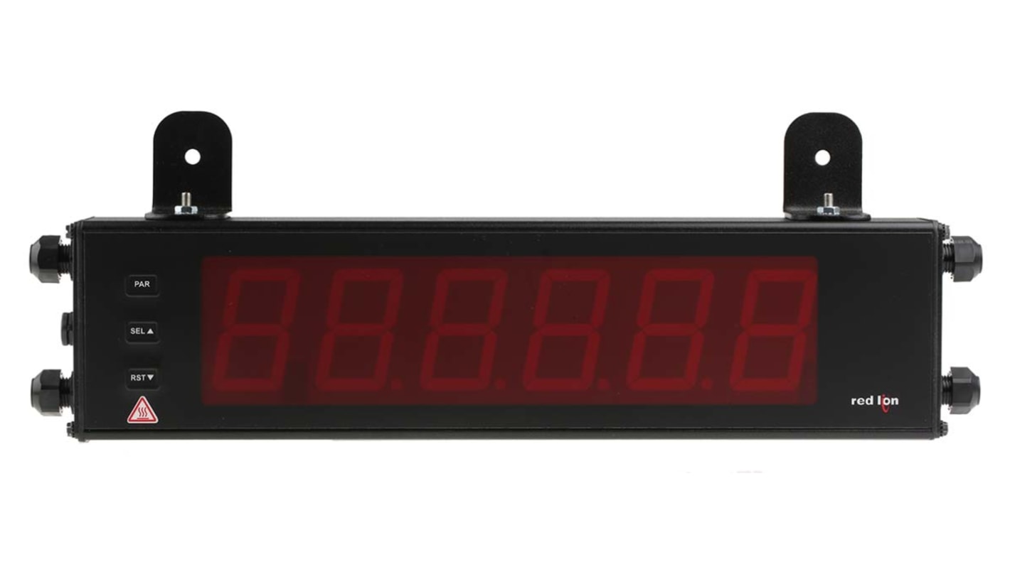 Red Lion Bidirektional Zähler LED-Display 6-stellig, Sekunden, max. 35kHz, 0 → 99999