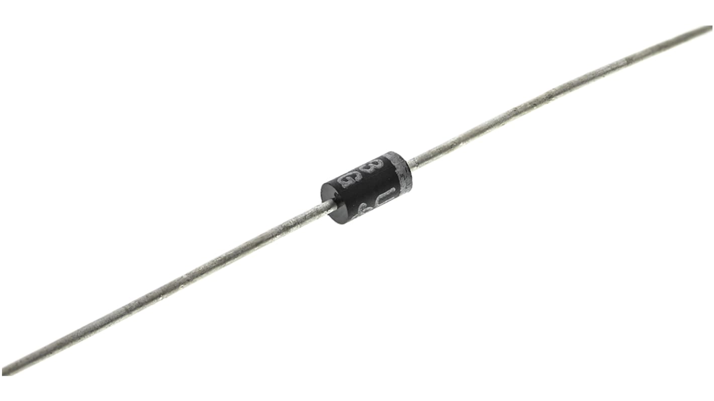 onsemi, 5.6V Zener Diode 5% 5 W Through Hole 2-Pin DO-15