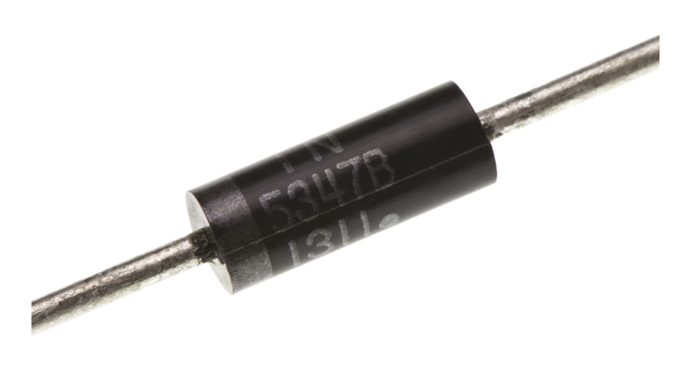 Diodo Zener onsemi, 10V, Su foro, 5 W, DO-15