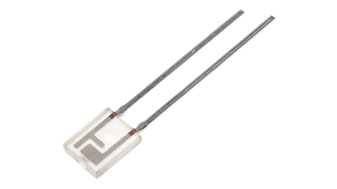 ams OSRAM THT NPN Fototransistor IR, Sichtbares Licht 10μs, 450nm → 1100nm / 3200μA, 2-Pin, Side-View Gehäuse