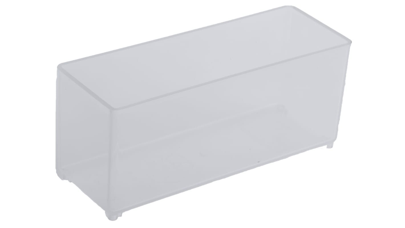 Raaco Transparent PP Compartment Box, 47mm x 39mm x 109mm