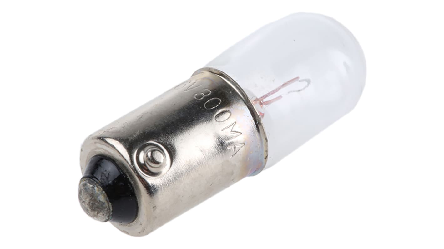 Luz indicadora, Casquillo BA9s, 6 V, 300 mA, Vida Útil 10000h