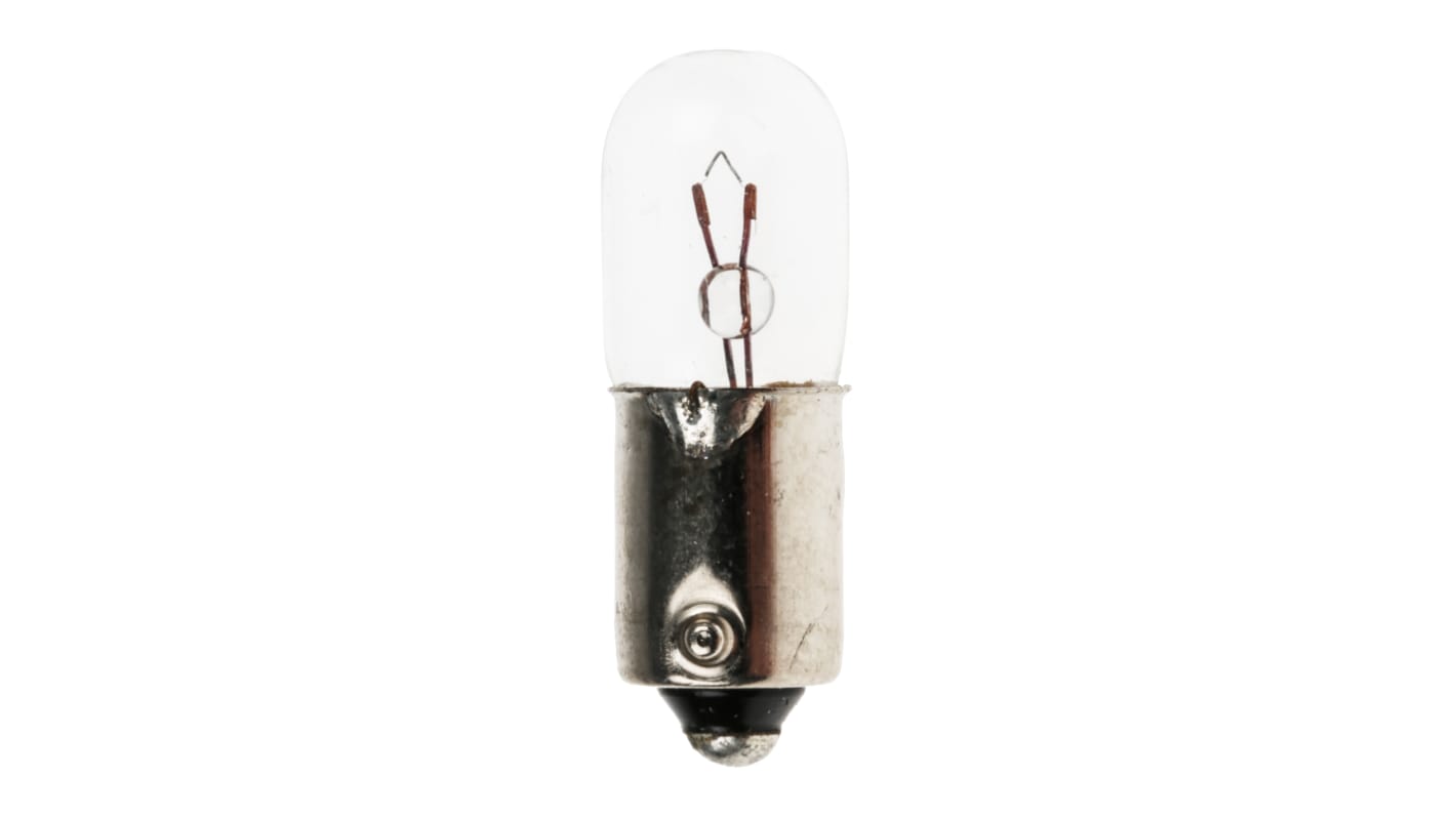 Luz indicadora, Casquillo BA9s, 6,5 V, 150 mA, Vida Útil 3000h