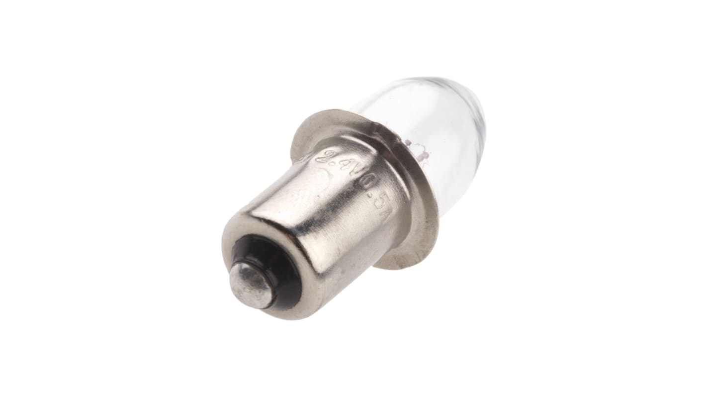 Lampadina spia con base P13.5S, 3,6 V, 16 lm