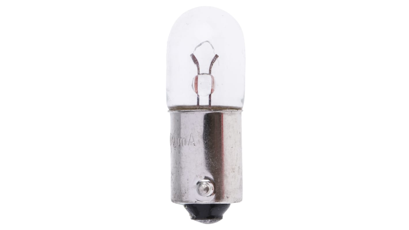 Lampadina spia con base BA9s, 6 V, 3,8 lm