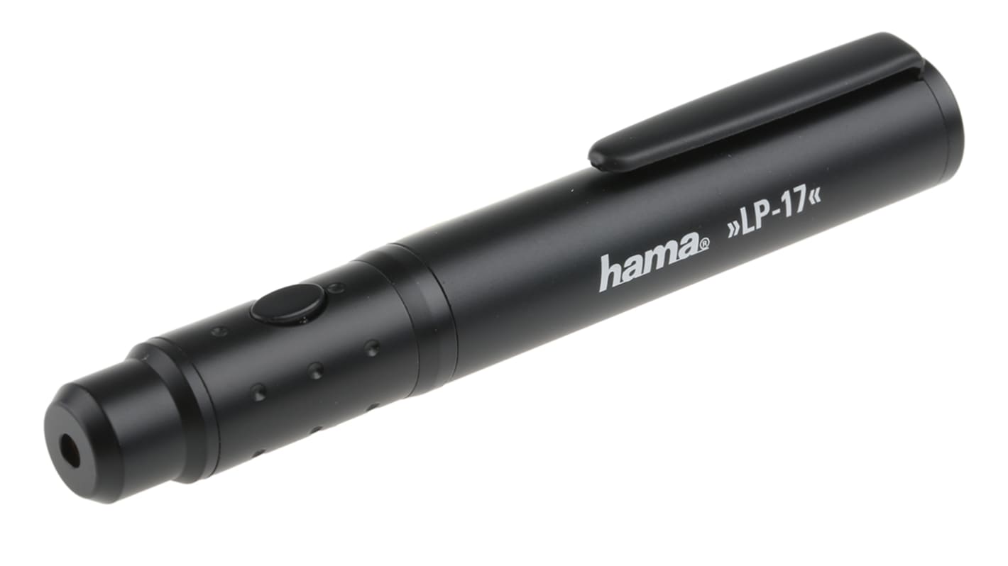 Hama Laserpointer, Rot, Klasse 2, N Batterie