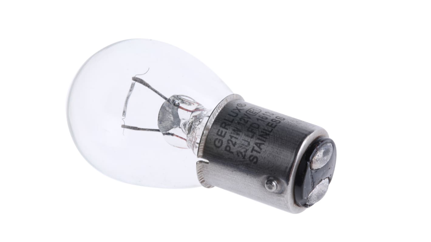 Moflash Xenon Clear Lamp, BA15d 12 V