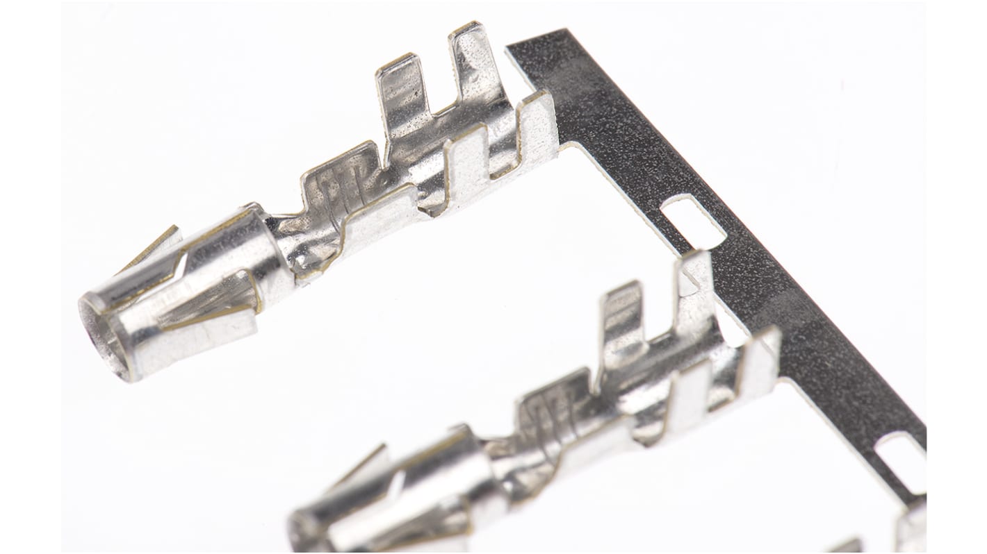 TE Connectivity Crimp-Anschlussklemme für 0.140-Mate-N-LOK-Steckverbindergehäuse, Buchse, 0.5mm² / 2mm², Zinn