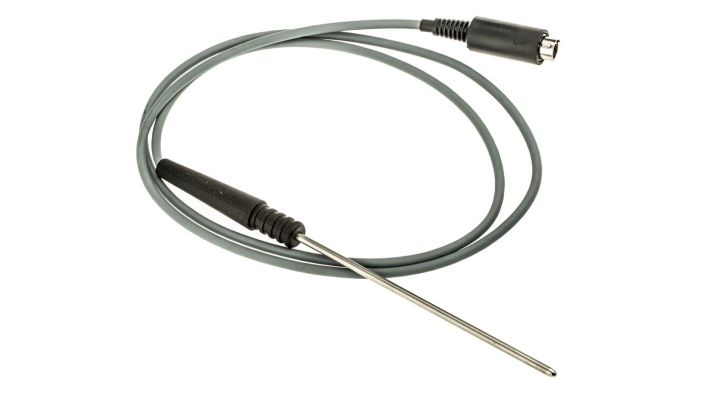 Sonda di temperatura Pico Technology tipo PT100 , Ø 3mm, lungh.120mm, +260 °C. max, Cert. LAT