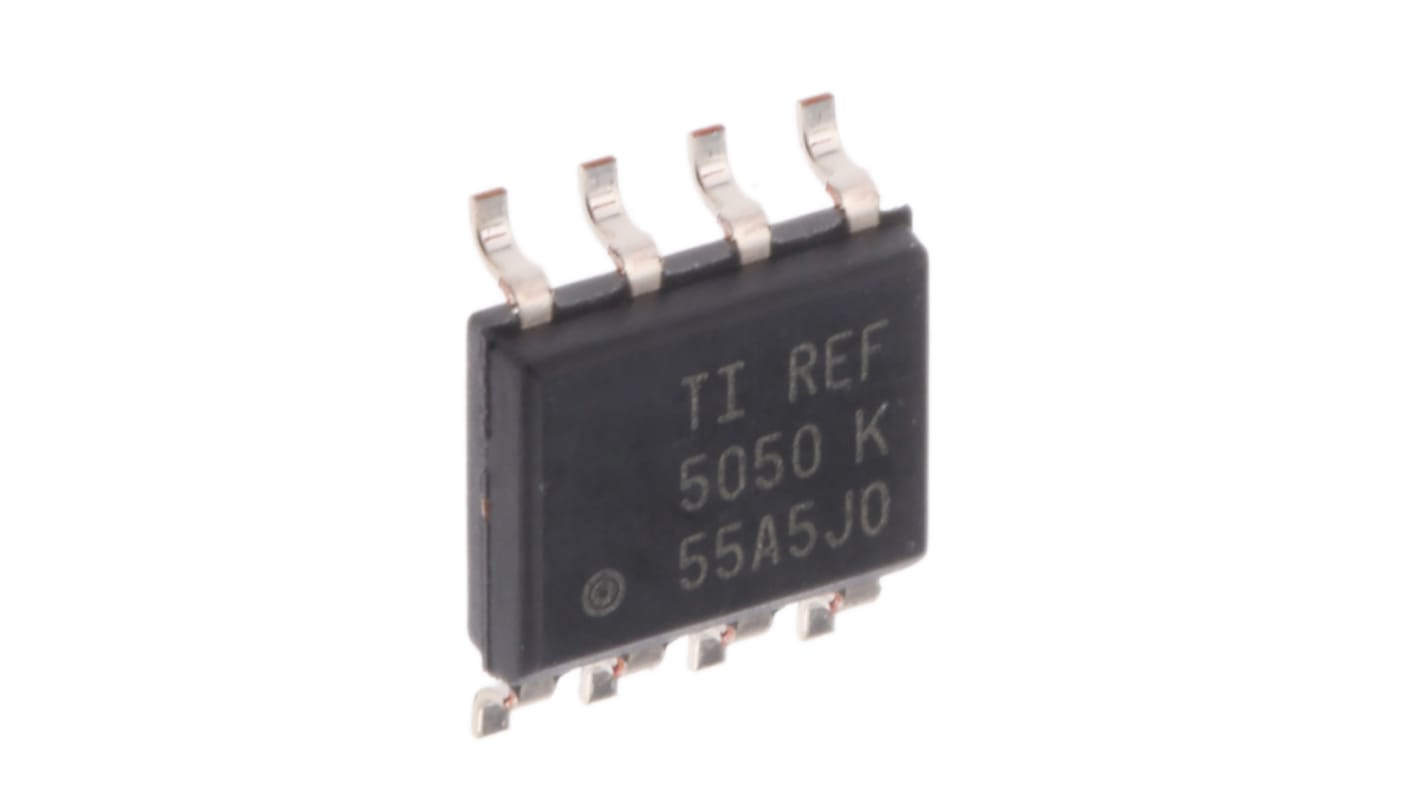 Texas Instruments Spannungsreferenz, 5V SOIC, 18 V max., Fest, 8-Pin, ±0.05 %, Serie, 10mA