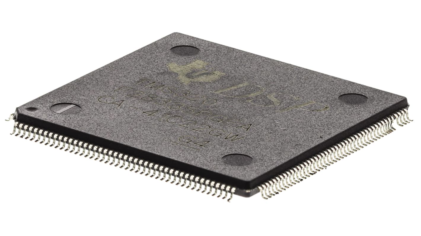 Microcontrollore Texas Instruments, C28x, LQFP, Delfino, 176 Pin, Montaggio superficiale, 32bit, 150MHz