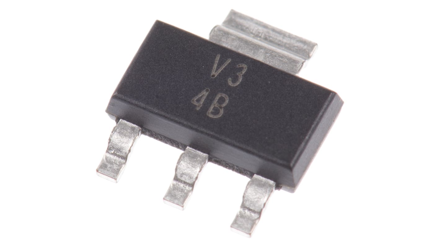 Texas Instruments Spannungsregler 800mA, 1 Niedrige Abfallspannung SOT-223, 3+Tab-Pin, Fest