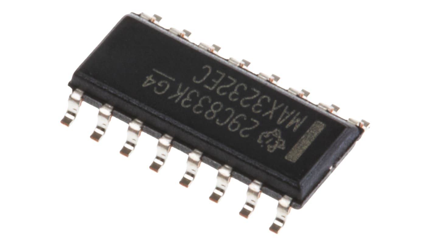Texas Instruments MAX3232ECD Line Transceiver, 16-Pin SOIC