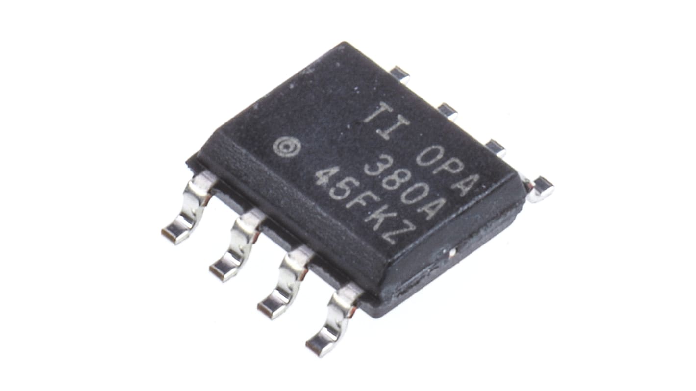 Texas Instruments OPA380AID transzimpedanciás erősítő 3 V, 5 V, 90MHz 8-tüskés SOIC