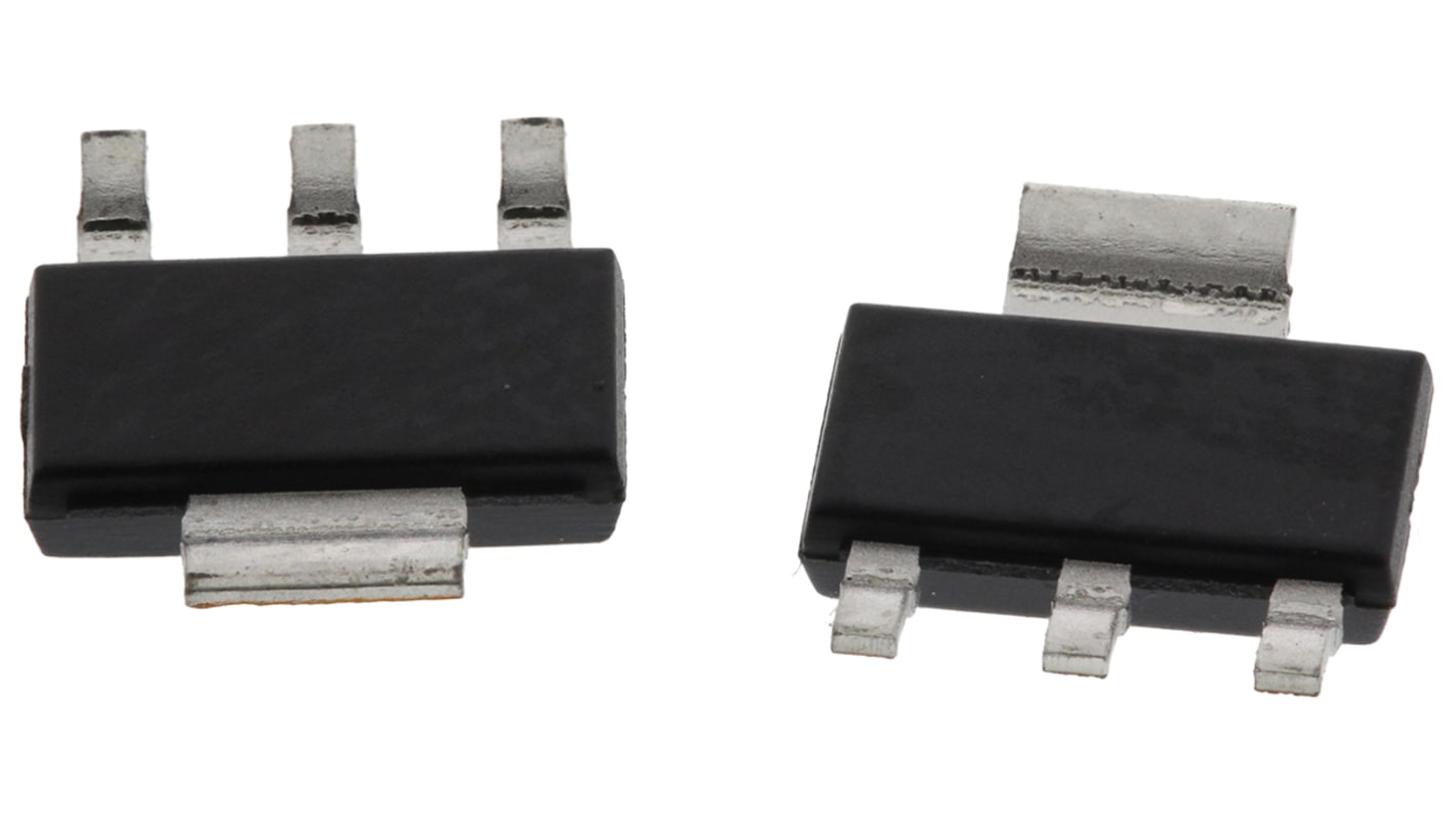 Texas Instruments LM317MDCY, 1 Linear Voltage, Voltage Regulator 500mA, 1.25 → 37 V 3+Tab-Pin, SOT-223