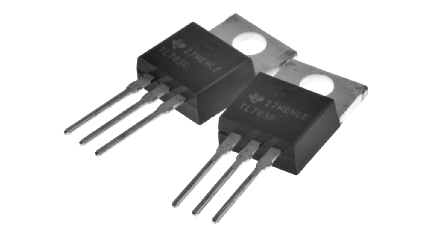 Texas Instruments, 1.25 → 125 V Linear Voltage Regulator, 700mA, 1-Channel, Adjustable 3-Pin, TO-220 TL783CKCSE3