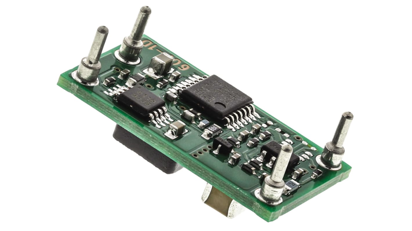 Texas Instruments PTN04050CAD DC-DC-strømforsyningsmodul 2.4A 5,5 V Input 2,95 → 5,5 V Input, 600 kHz, DIP Module