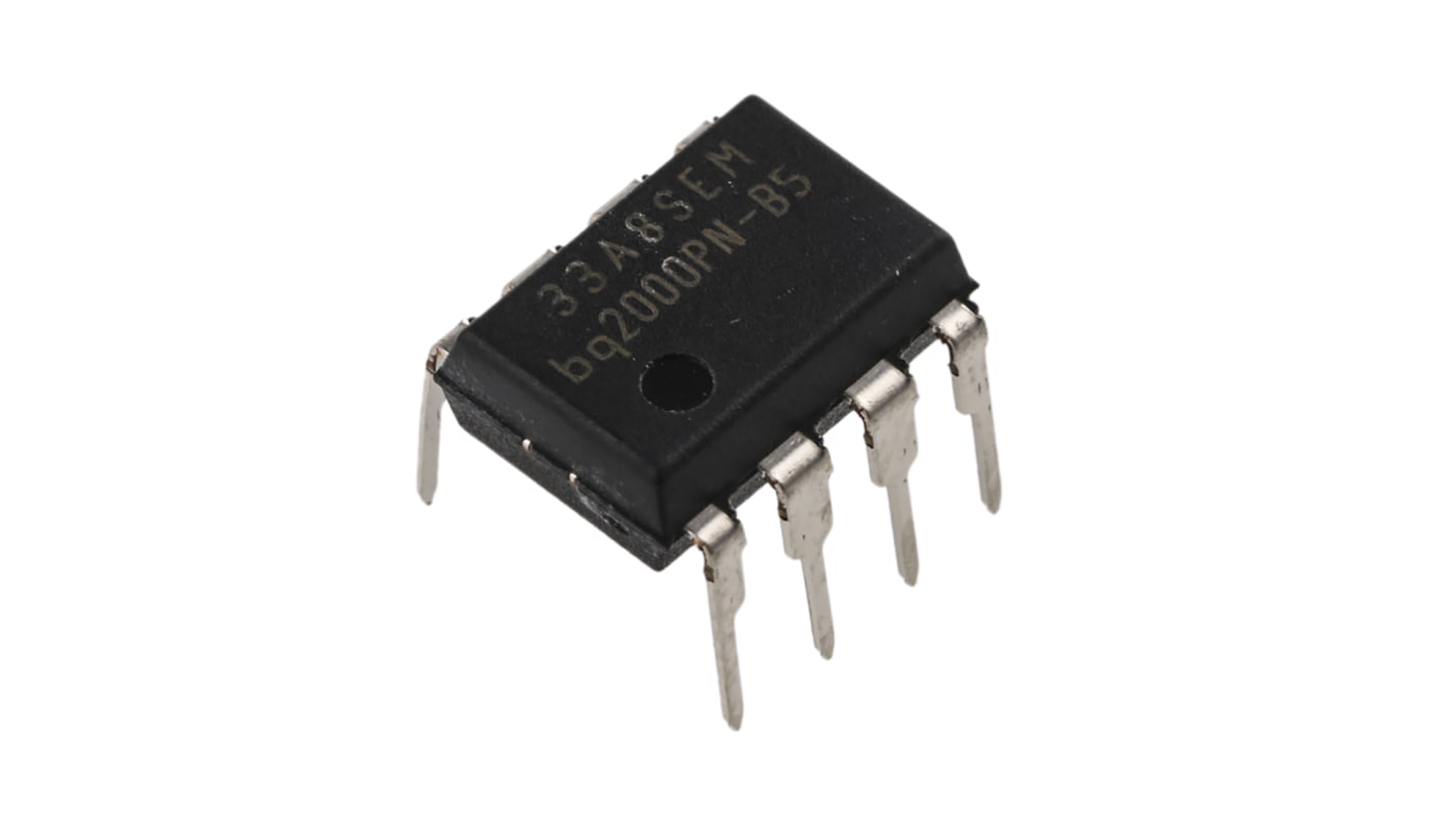 Texas Instruments BQ2000PN-B5, Battery Charge Controller IC, 5 V 8-Pin, PDIP