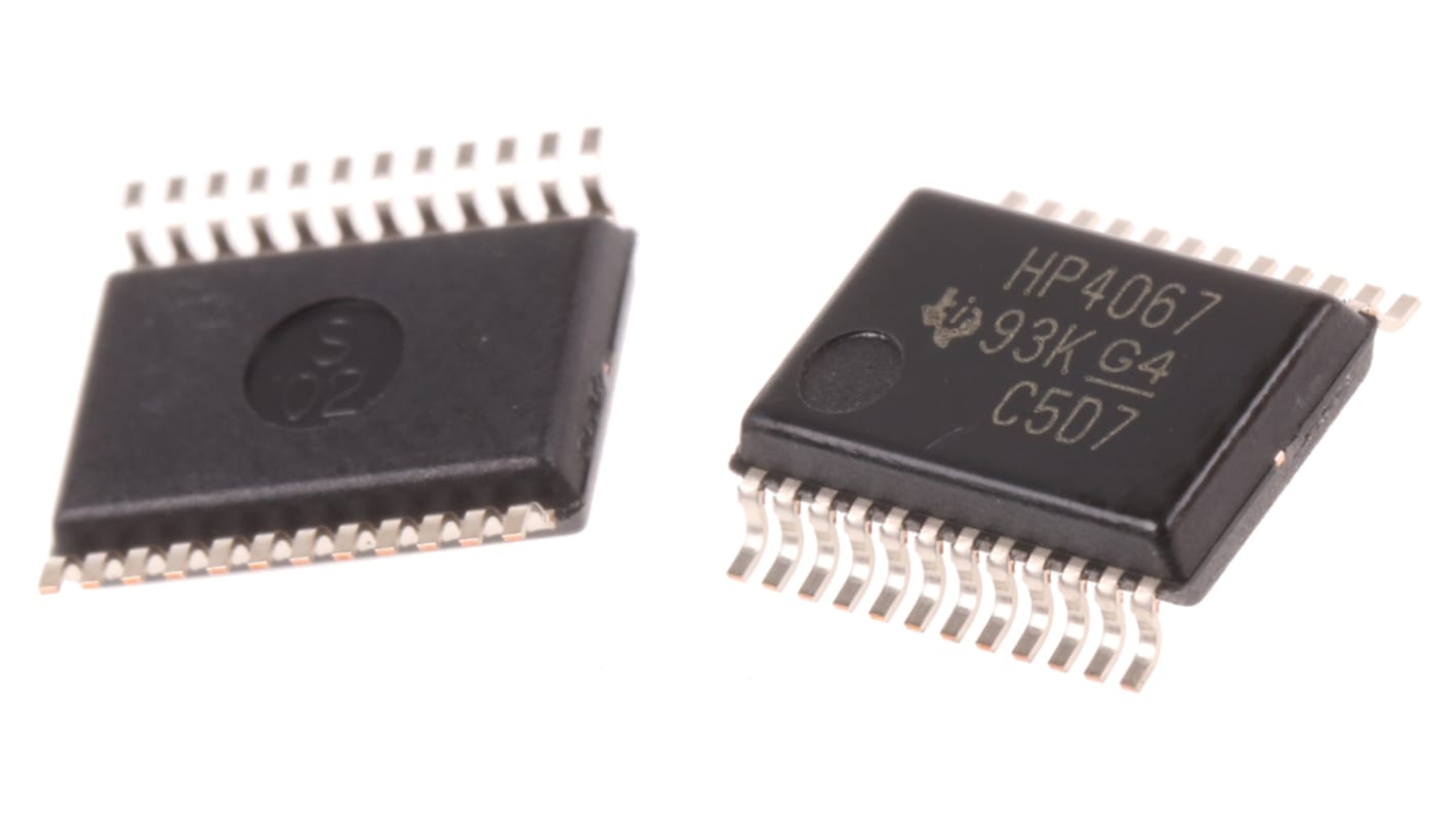 Texas Instruments CD74HC4067SM96 Multiplexer/Demultiplexer Single 16:1 3 V, 5 V, 24-Pin SSOP