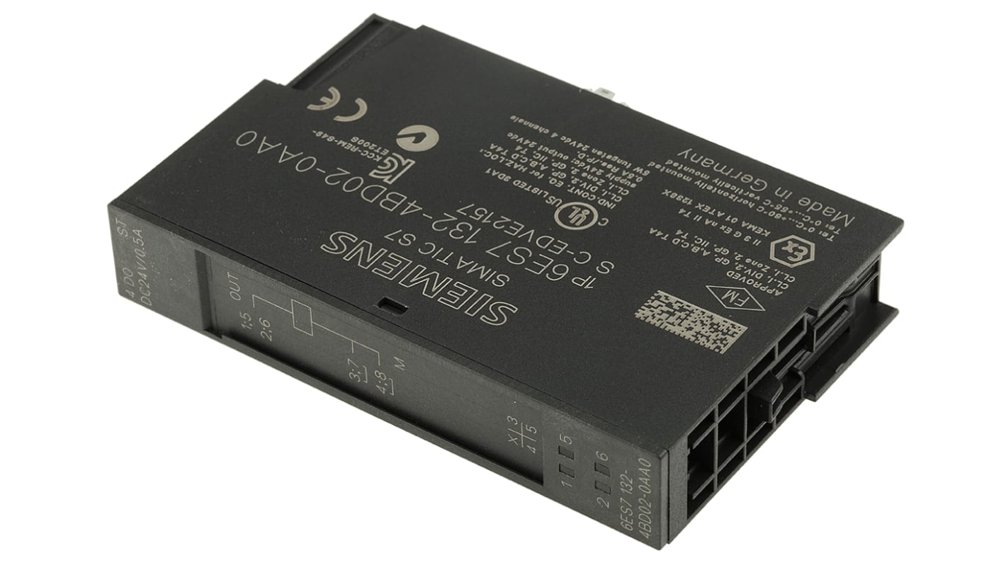 Siemens Micro 800 Series PLC I/O Module for Use with SIMATIC ET 200S Series, Digital