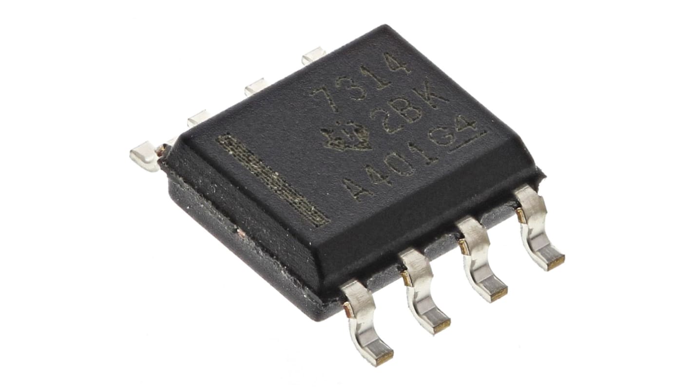 Texas Instruments 3チャンネル ビデオアンプ, 3.3～5, 8-Pin SOIC THS7314D