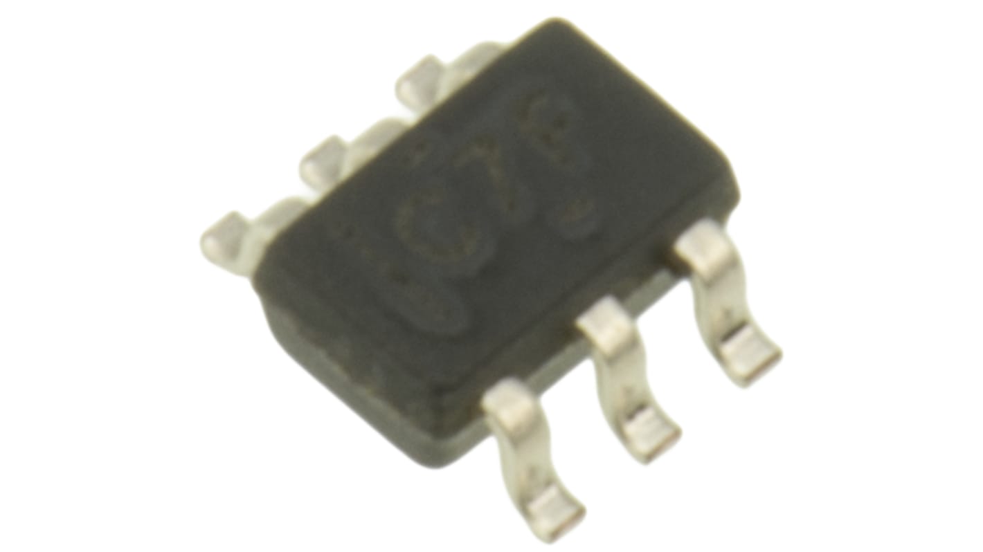 Texas Instruments SN74LVC2G17DCKR, Dual-Channel Non-InvertingSchmitt Trigger Buffer, 6-Pin SC-70