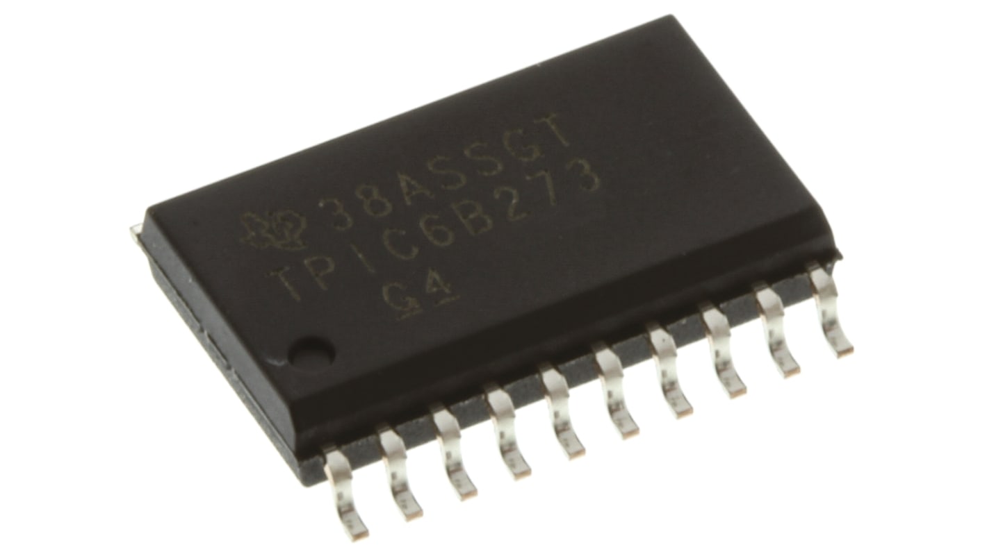 Texas Instruments TPIC6B273DWR Octal D Type Flip Flop IC, Open Drain, 20-Pin SOIC