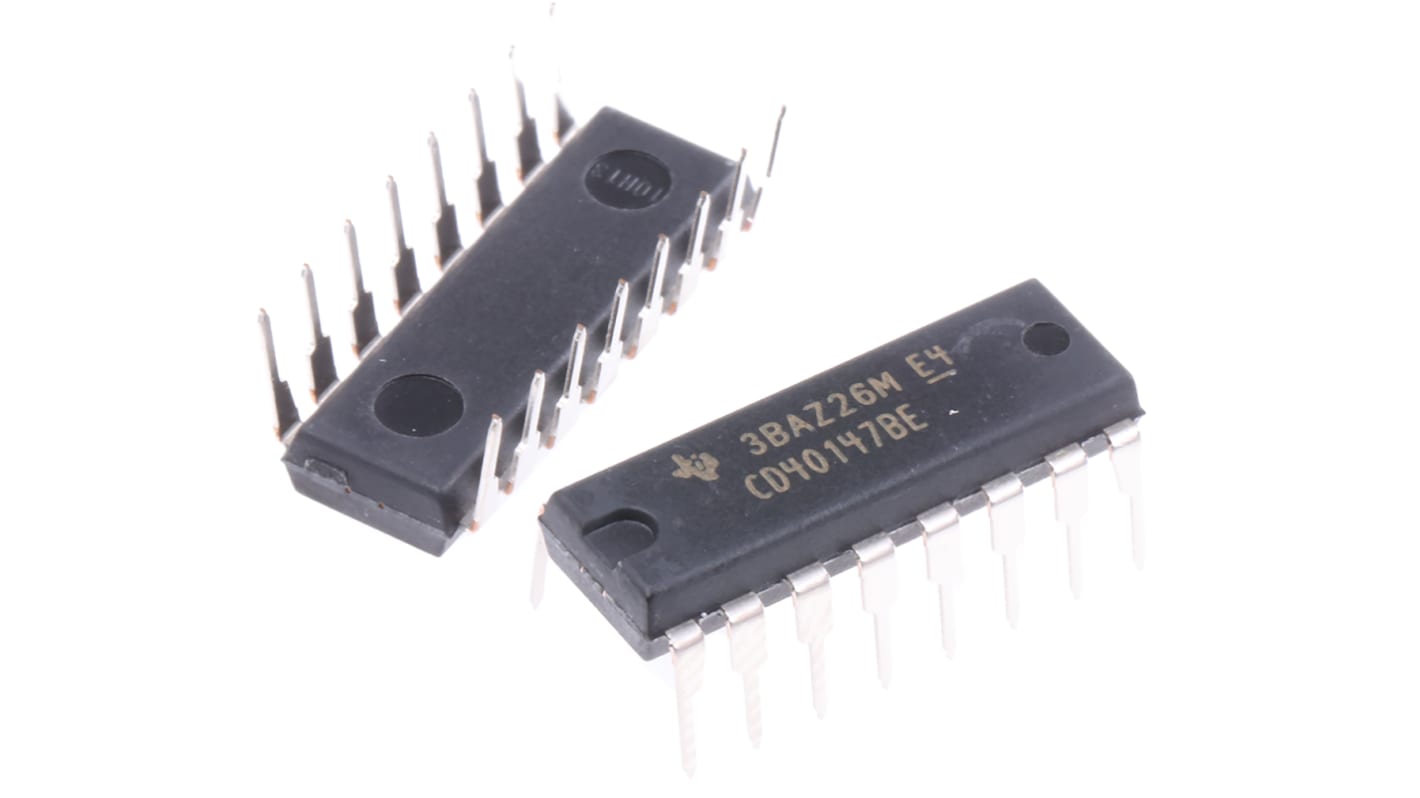 Texas Instruments CD40147BE, Encoder 10, 16-Pin PDIP