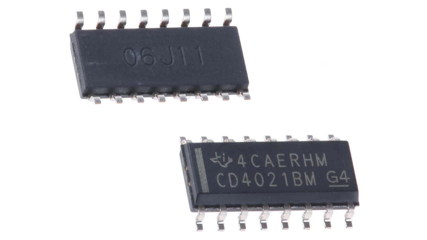 Texas Instruments Schieberegister 8-Bit Schieberegister Seriell, Parallel auf seriell SMD 16-Pin SOIC 1