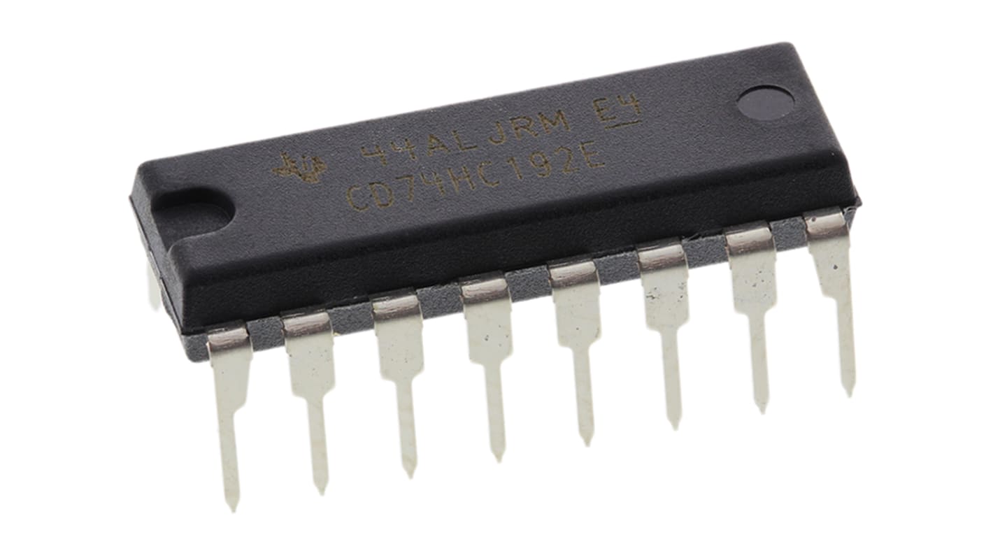 Texas Instruments Zähler 4-Bit Zähler HC Down Counter, Up Counter THT Dekade 16-Pin PDIP 1