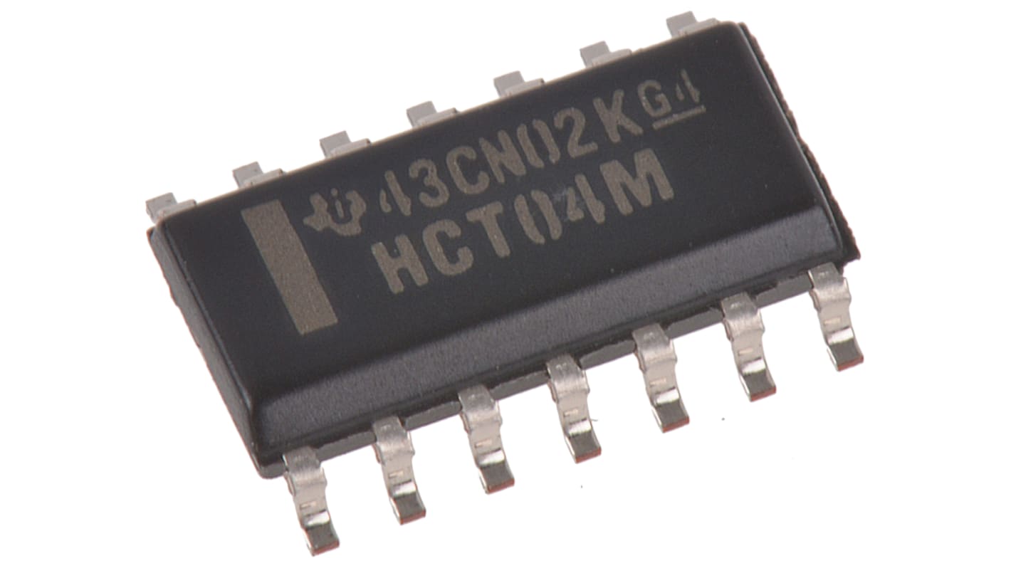 Texas Instruments CD74HCT04M Hex CMOS Inverter, 14-Pin SOIC