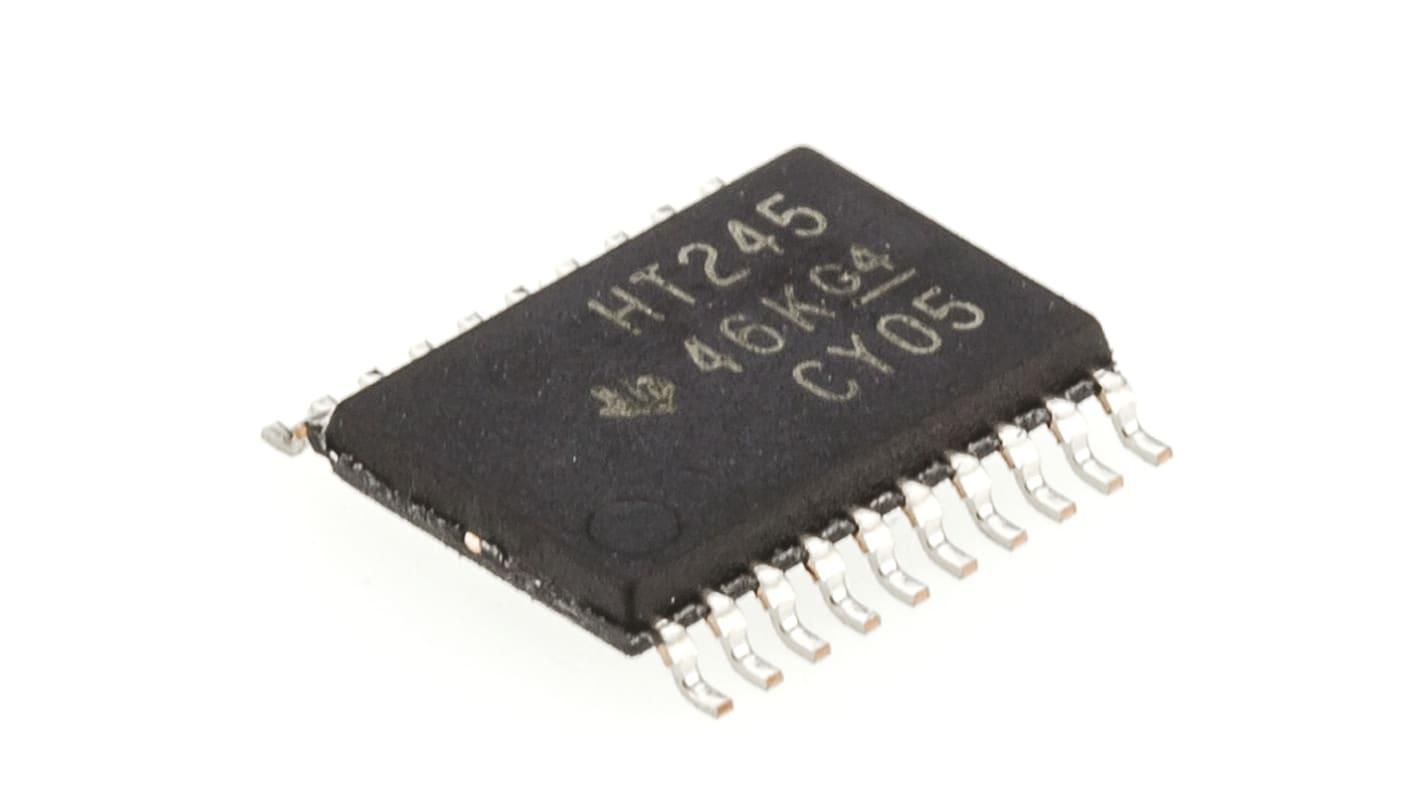 Transceiver de bus HCT, TSSOP, CMS, 8 bits, 20 broches