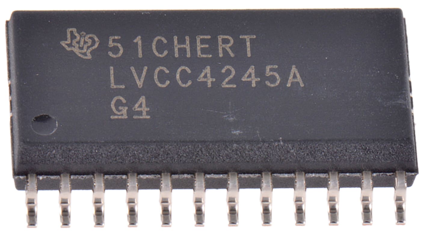 Texas Instruments Bustransceiver Bus Transceiver LVC 8-Bit Non-Inverting, SMD 2,7 → 5,5 V, 4,5 → 5,5 V