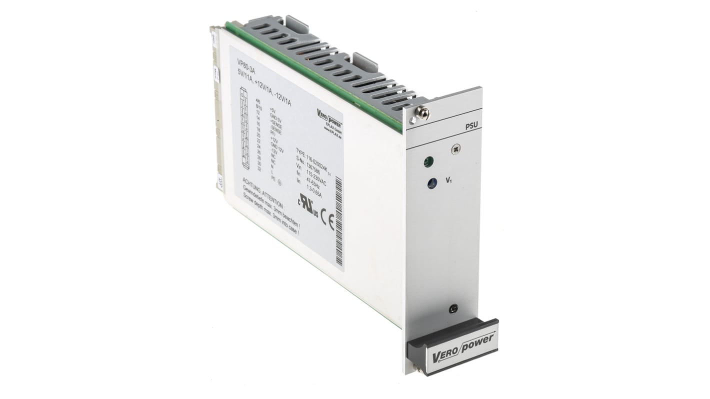 Eplax 80W Switch-mode strømforsyninger 3 udgange, 5 V dc, ±12 V dc