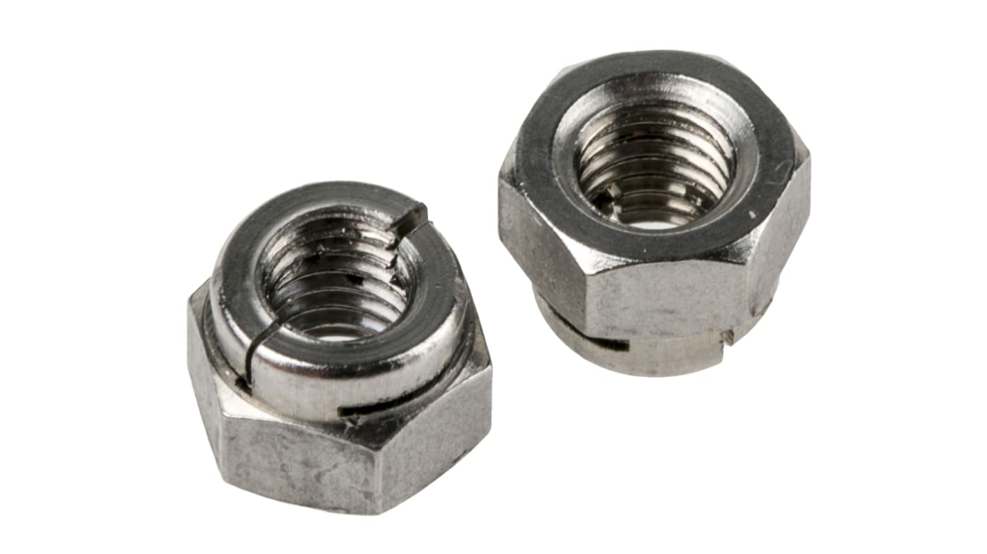 RS PRO, Plain Lock Nut, M5