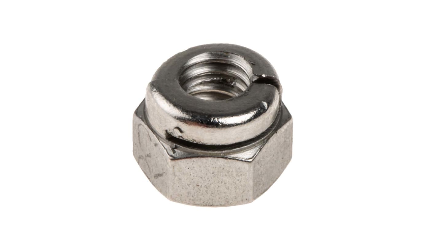 RS PRO, Plain Lock Nut, M6