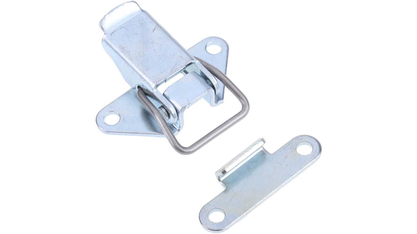 RS PRO Steel Lockable Toggle Latch, 41 x 41 x 14mm