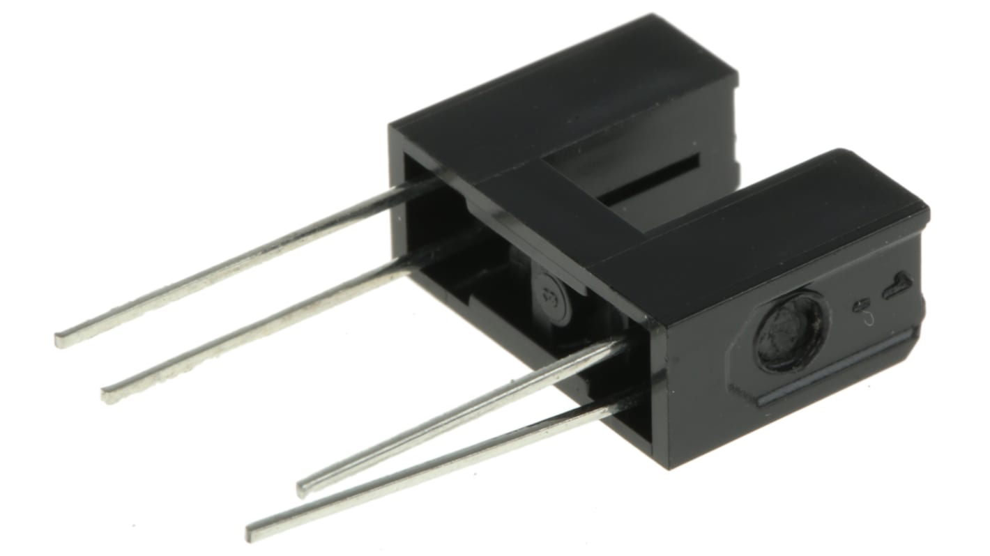 GP1S53J000F Sharp, Through Hole Slotted Optical Switch, Phototransistor Output