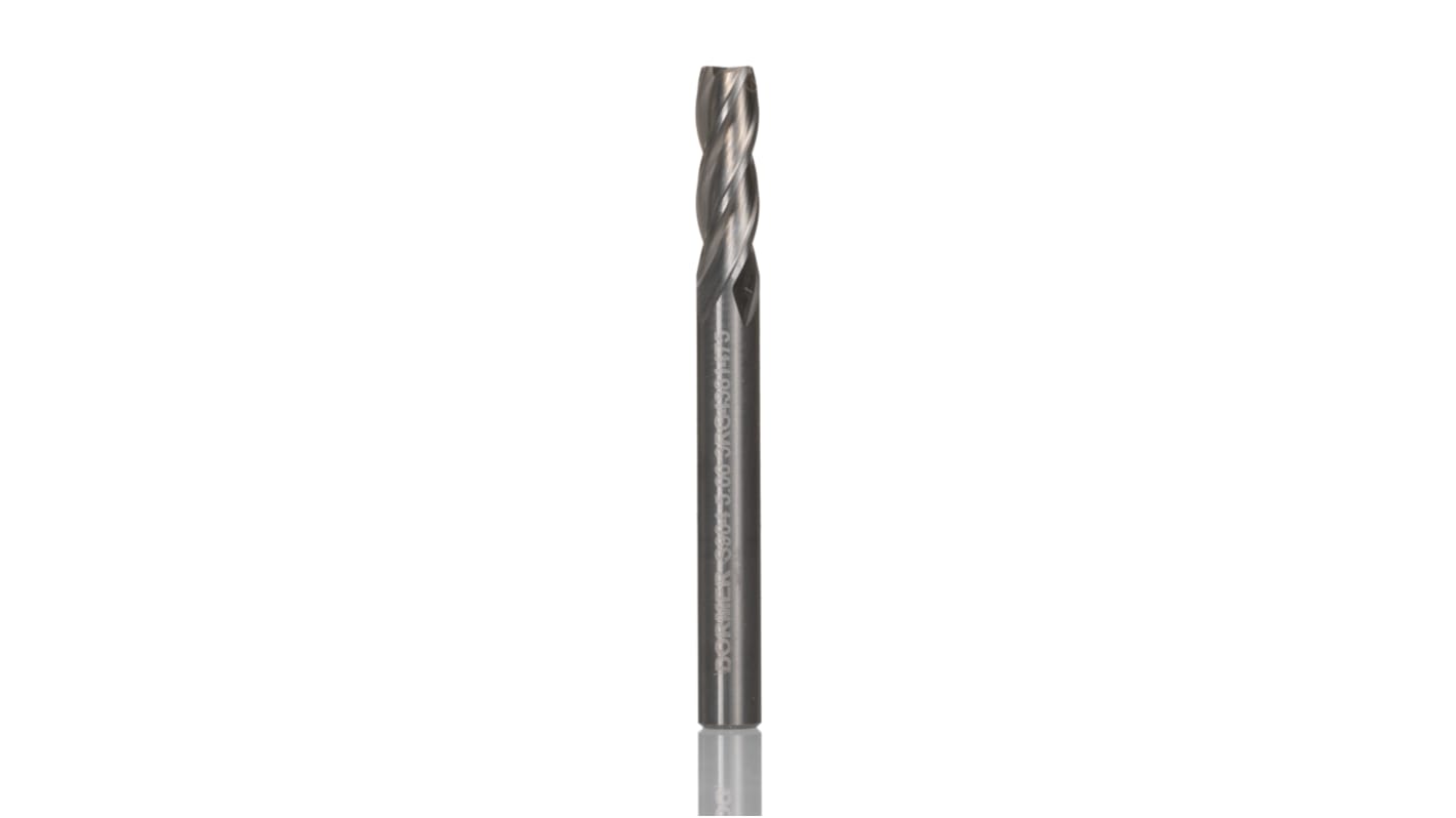 Dormer End Mill, 5mm Cutter, Solid Carbide, 5 mm Shank, 16mm Cut