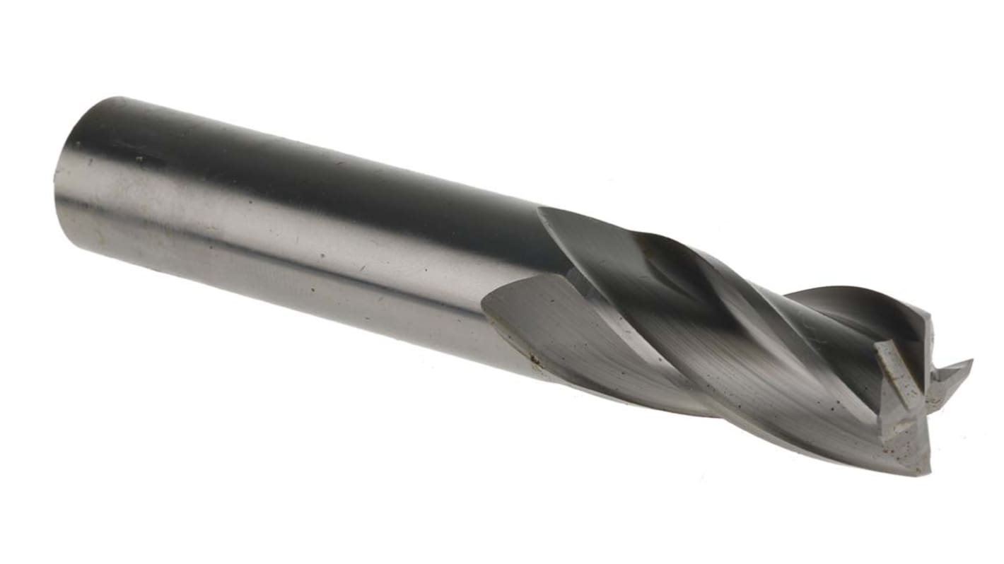 Dormer End Mill, 14mm Cutter, Solid Carbide, 14 mm Shank, 30mm Cut