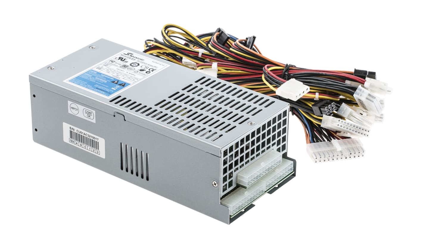 Fuente de alimentación de PC, entrada 90 → 264V ac, Salida 3.3 V dc, 5 V dc, ±12 V dc 400W