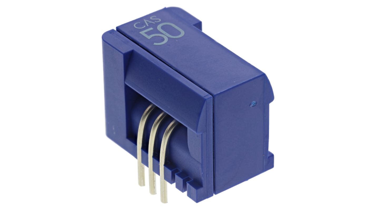 LEM CAS Series Current Transformer, 50A Input, 50:1, 5.25 V