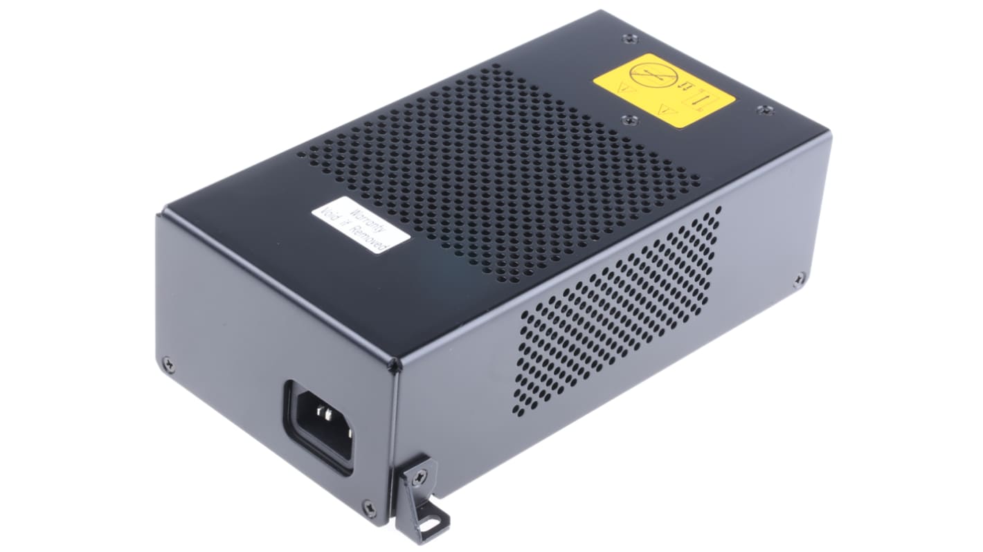 Phihong PoE Injektor 85 → 264V ac Input / 56V dc Output, 720mA 1 Port 80W, Tisch 203mm L. 108mm B. 63mm T.