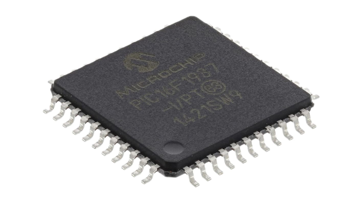 Microchip マイコン, 44-Pin TQFP PIC16F1937-I/PT