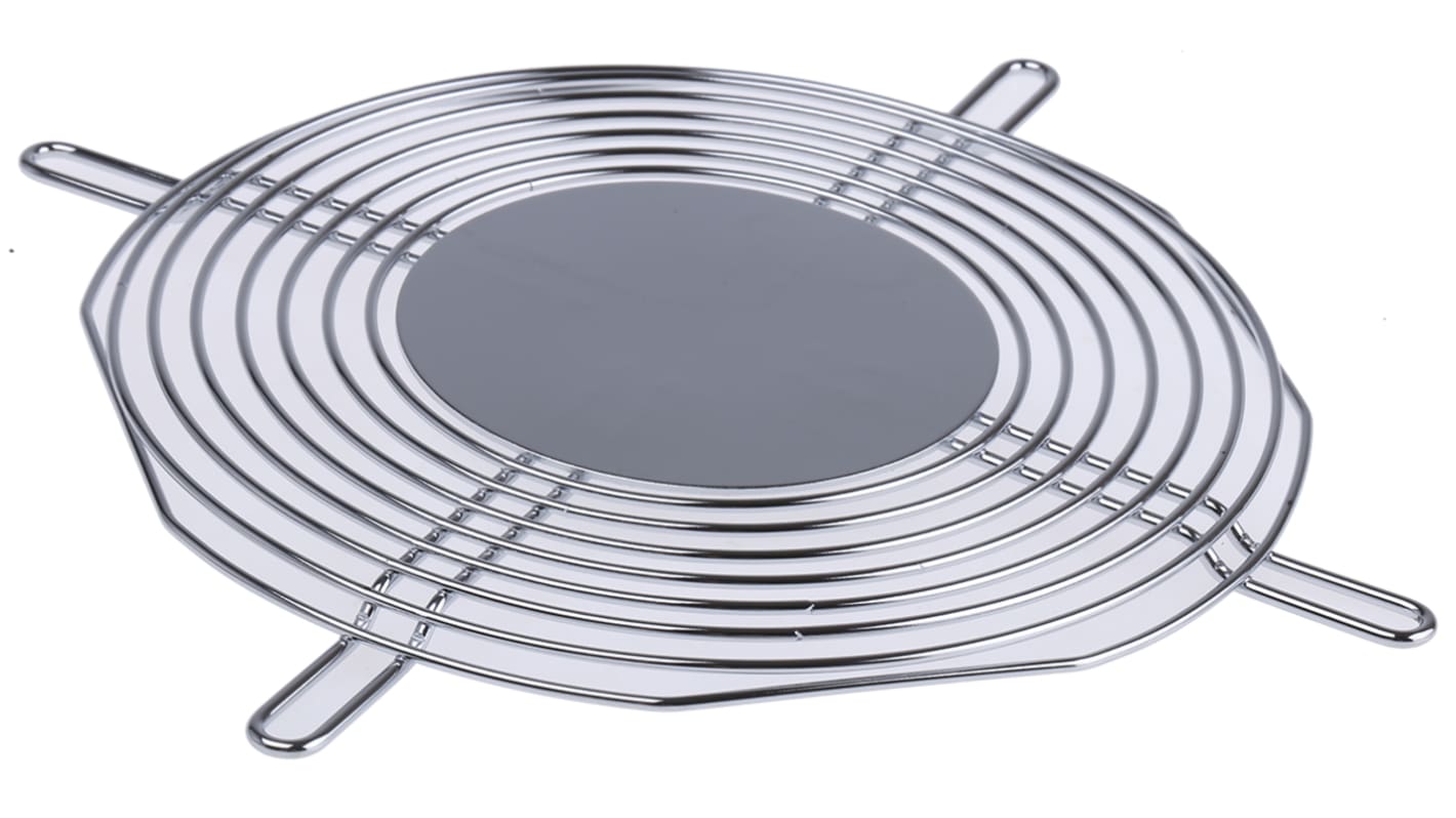 Rejilla para ventilador de 140 x 140mm ebm-papst de Acerol, dim. ext. 136.5 x 136.5mm, dist. entre ejes 124.5mm