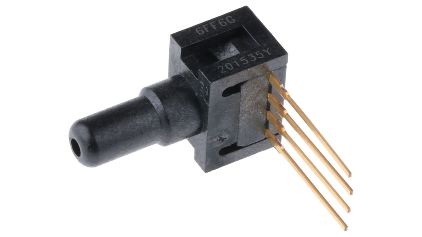 Gauge Pressure Sensor, Relatív, 4 érintkezős csatlakozó mért adathordozó: (Nitrogéngáz, oxigén) 100psi max nyomás, 2,5